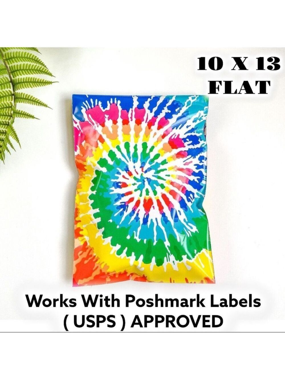 25 10X13 Poly Mailers Tye Dye Shipping Envelopes PRICE IS FIRM - Picture 12 of 15